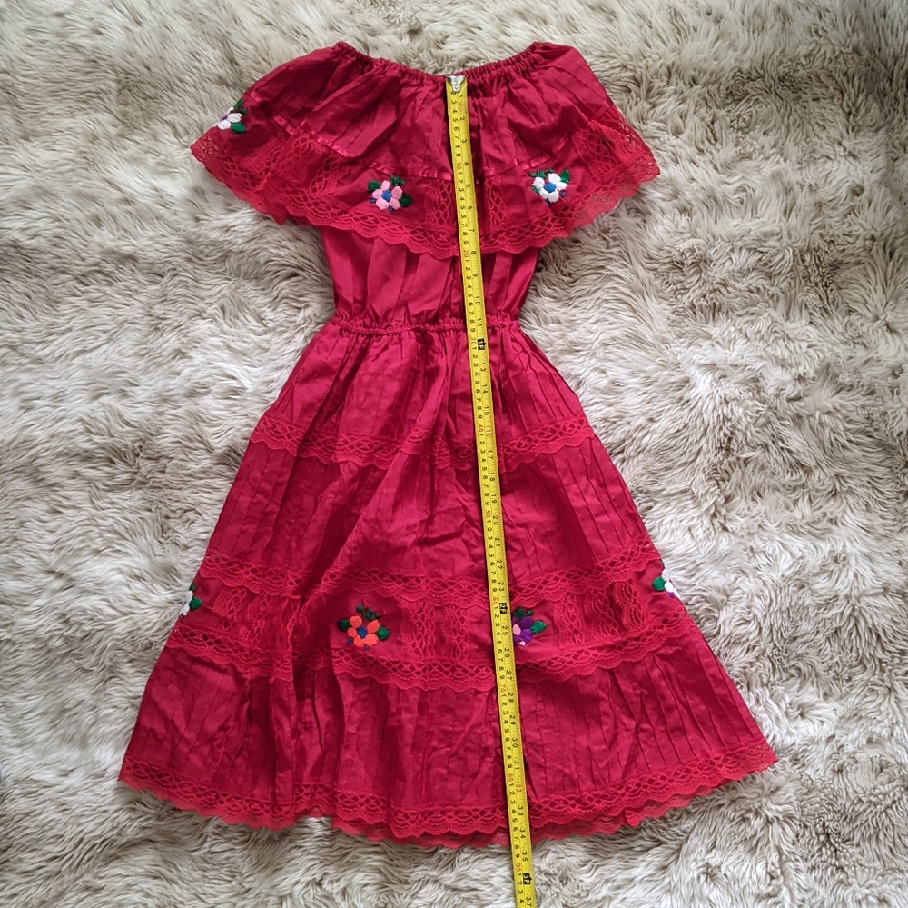 Vintage red dress - Picture 8 of 8